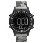 Relógio MORMAII masculino silicone camuflado MOW13901G/8C