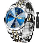 Relógio OLEVS Business Dress Diamond Analog Quartz para homens