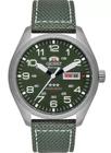 Relógio orient automático verde militar f49sn020 e2ep