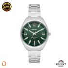 Relógio Orient Feminino Analógico FBSS1183 Aço F Verde