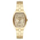 Relógio Orient Feminino Lgss0059 C1Kx Quadrado Dourado