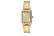 Relógio Orient Feminino Quadrado Dourado Lgss0064 S1Kx