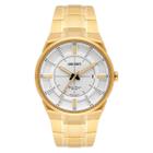 Relógio Orient Masculino 50 Metros Dourado Mgss1153 S1kx