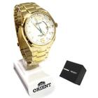 Relógio Orient Masculino Analógico Dourado MGSS1159 S2KX