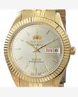 Relógio orient masculino automatico dourado 469ec7f c1kx