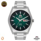 Relógio Orient Masculino Automático F49SS013 Aço F Verde