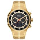 Relogio Orient masculino cronógrafo dourado multifunção MGSSC037 P1KX