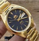 Relógio Orient Masculino Dourado Automático 21 jewelis