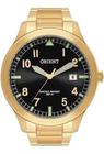 Relógio Orient Masculino Dourado Mgss1181 P2kx