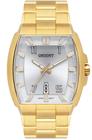 Relógio ORIENT masculino prata dourado GGSS1018 S2KX