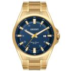 Relógio Orient Masculino Ref: Mgss1188 D2kx Casual Dourado