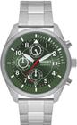 Relógio Orient Solartech Cronógrafo Verde Militar Troca Pulseira MBSSC251 E2SX