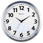 Relógio Parede Alumínio Escovado Herweg 6710-79 24Cm
