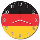 Relogio Parede Bandeira Alemanha Decoracao Escritorio Cozinha Sala Tema Alemao Presente 30cm