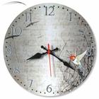 Relógio Parede Cozinha Passarinho Vintage Retrô Grande 30cm
