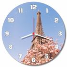 Relogio Parede Decorar Cozinha Torre Eiffel Sala Paris Viagem Turismo Presente 30cm