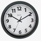 Relógio Parede Herweg 6703 338 Aluminio Chumbo 30cm