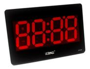 Relógio Parede Mesa Digital Calendário Termômetro Alarme LE-2116