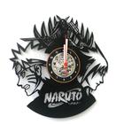 Relógio Parede, Naruto, Anime, Disco Vinil, Decoração