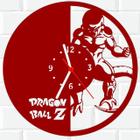 Relógio Parede Vinil LP ou MDF Dragon Ball Z 3