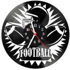 Relógio Parede Vinil LP ou MDF Futebol Americano 3