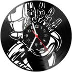 Relógio Parede Vinil LP ou MDF Homem de Ferro 1