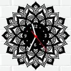 Relógio Parede Vinil LP ou MDF Mandala 1