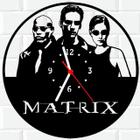 Relógio Parede Vinil LP ou MDF Matrix Filme