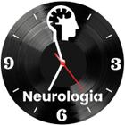 Relógio Parede Vinil LP ou MDF Neurologia - 3D Fantasy