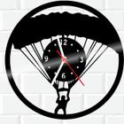 Relógio Parede Vinil LP ou MDF Paraquedas