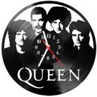 Relógio Parede Vinil LP ou MDF Queen Rock Banda 2