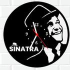 Relógio Parede Vinil LP ou MDF Sinatra Frank