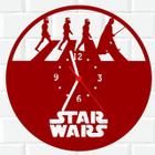 Relógio Parede Vinil LP ou MDF Star Wars 8