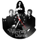 Relógio Parede Vinil LP ou MDF Vampire Diaries Serie