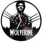 Relógio Parede Vinil LP ou MDF Wolverine X-Men Marvel