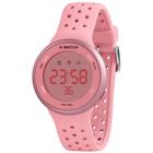 Relógio Pulso Digital Quartz Feminino X-Watch XFPPD095W Rosa