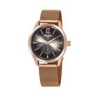 Relógio Seculus Feminino Glamour Rose Gold 20845LPSVRS1