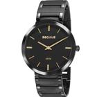 Relógio Seculus Feminino Preto 24214GPSVPA4