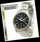 Relógio Seiko 5 Militar / Automático Pulseira Aço Snk809- K1