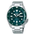 Relógio Seiko SRPD61K1 analógico automático para homens com pulseira de aço