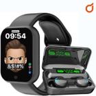 Relógio Digital Masculino D20 + Fone De Ouvido Sem Fio - 01Smart -  Smartwatch e Acessórios - Magazine Luiza