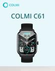 Relógio Smartwatch Colmi C61 Tela HD 1.9 2024 (Faz ligações) Preto