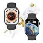 Relogio Smartwatch Feminino Preto Serie 9 Para Samsung Android e IOS