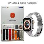 Relógio Smartwatch HW Ultra 2 Com Chat Gpt Acompanha 7 Pulseiras e Case