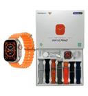 Relógio Smartwatch Hw Ultra 2 Series 9 Chat Gpt 7 Pulseiras