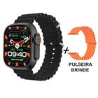 Relógio Smartwatch HW9 Ultra Mini Watch 9 + Pulseira Extra Ocean - Wearfit Pro