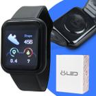 Relogio Smartwatch Saude Orizom Bluetooth Inteligente + Caixa Premium Presente Carregamento USB Pela Pulseira