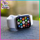 Relógio Smartwatch SE Presente para a Mãe Serie 9 Branco Max Tela Infinita Serie 9 Branco Coloca Foto