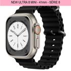 Relógio Smartwatch Ultra 8 Mini Tela 41mm Mini Watch 8 PRETO