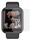 Relógio Smartwatch Y68 Android iOS Bluetooth Preto C/ Pelicula